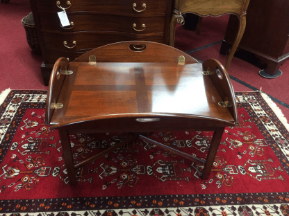 Vintage Mahogany Butler's Table