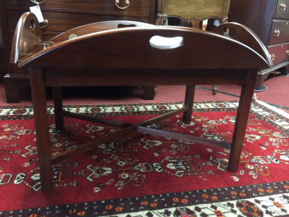 Vintage Mahogany Butler's Table