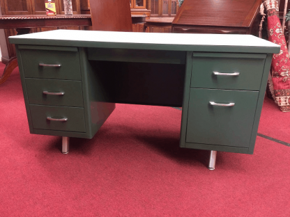 Industrial Vintage Desk - Mid Century Modern Metal Desk