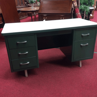 Industrial Vintage Desk - Mid Century Modern Metal Desk