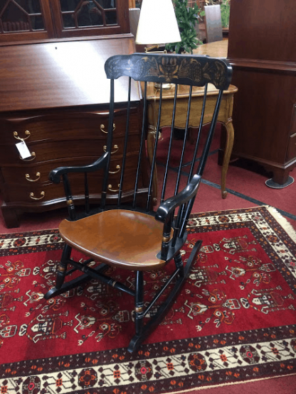 Vintage Hitchcock Rocking Chair