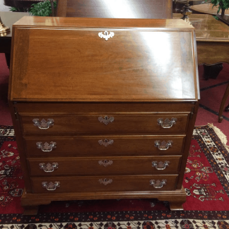 Vintage Maddox Cherry Secretary Desk