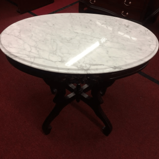 Vintage Victorian Style Marble Top Table