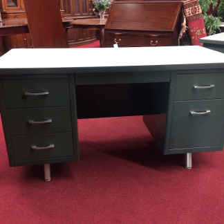 Industrial Vintage Desk - Mid Century Modern Metal Desk II