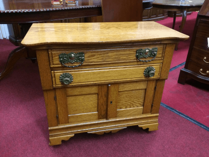 Antique Oak Washstand