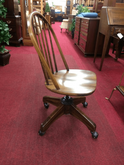 Vintage Wooden Office Chair