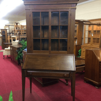 Antique Walnut Secretary Desk