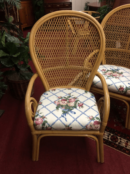 Vintage Bent Arm Sunroom Chairs