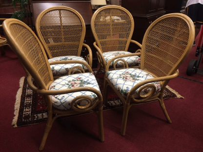 Vintage Bent Arm Sunroom Chairs