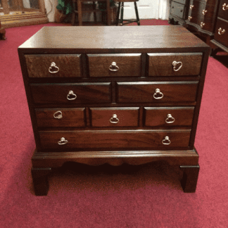 Vintage Mahogany Apothecary Style Chest