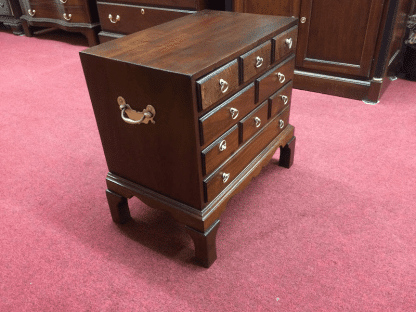 Vintage Mahogany Apothecary Style Chest