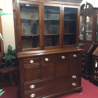 Vintage Craftique Mahogany China Cabinet