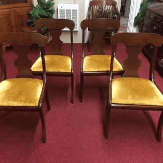 Vintage Craftique Dining Chairs - Set of Four