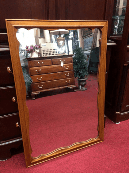 Vintage Ethan Allen Maple Mirror