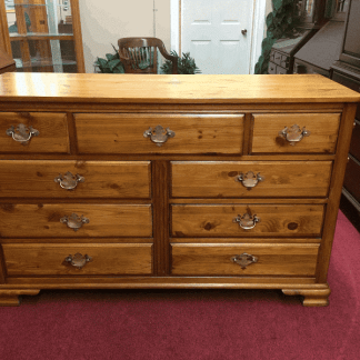 Vintage Rustic Knotty Pine Dresser