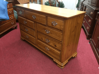 Vintage Rustic Knotty Pine Dresser