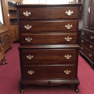 Vintage Mahogany Chest on Chest