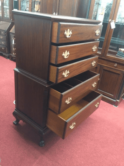 Vintage Mahogany Chest on Chest