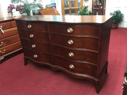 Vintage Mahogany Double Dresser