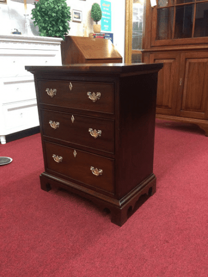 Vintage Craftique Mahogany Nightstand Chest