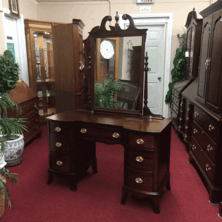 Vintage Hickory Mahogany Vanity