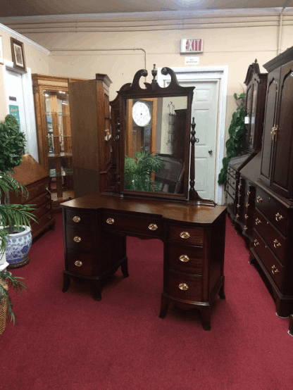 Vintage Hickory Mahogany Vanity