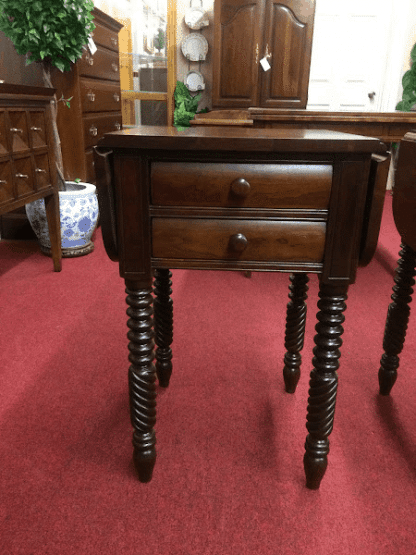 Unique Barley Twist End Tables