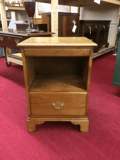 Vintage Conant Ball Maple Nightstand