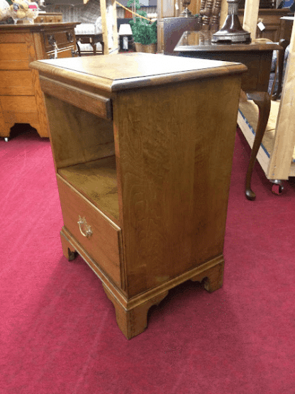 Vintage Conant Ball Maple Nightstand