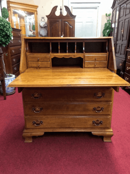 Vintage Ethan Allen Secretary Desk