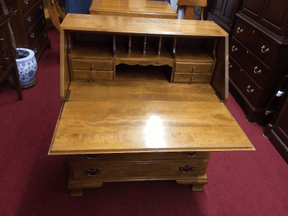 Vintage Ethan Allen Secretary Desk