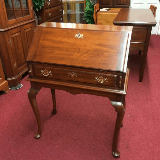 Vintage Cherry Secretary Desk, Henkel Harris Furniture