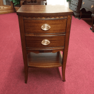 Vintage Mahogany Nightstand by Hickory Mfg