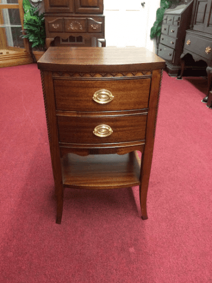 Vintage Mahogany Nightstand by Hickory Mfg