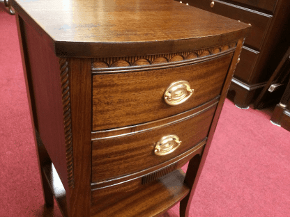 Vintage Mahogany Nightstand by Hickory Mfg