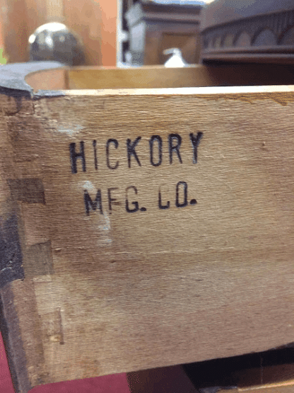 Vintage Mahogany Nightstand by Hickory Mfg