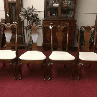 Hickory Chair Mahogany Dining Chairs - Set of Four