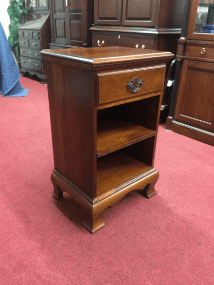 Vintage Cherry One Drawer Nightstand