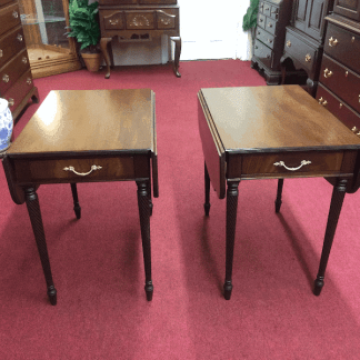 Vintage Mahogany Pembroke End Tables