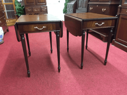 Vintage Mahogany Pembroke End Tables