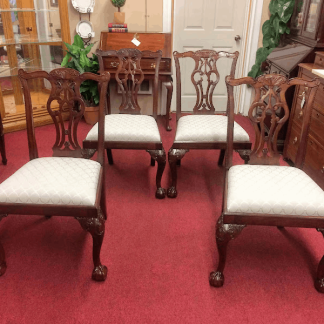 Lexington Chippendale Chairs, Set of Four