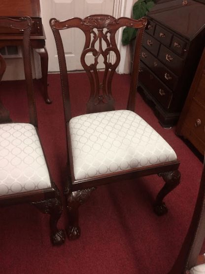 Lexington Chippendale Chairs, Set of Four