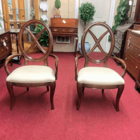 Thomasville Arm Chairs, Bogart Collection