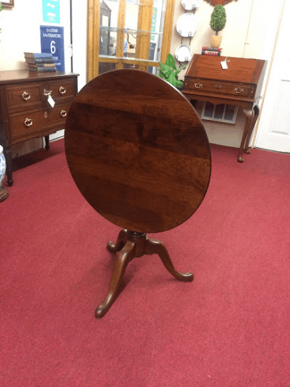 Vintage Cherry Tilt Top Table