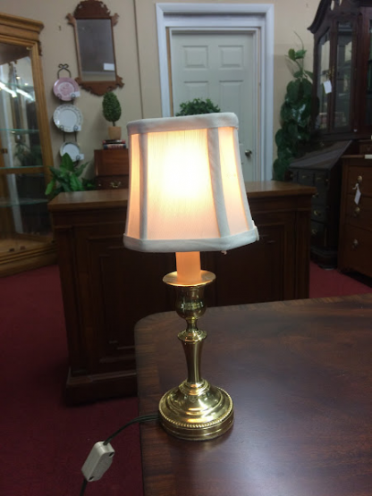 Vintage Baldwin Candlestick Lamp