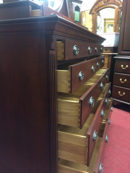 Durham Cherry Dresser with Mirror