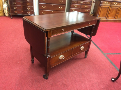 Vintage Mahogany Serving Cart