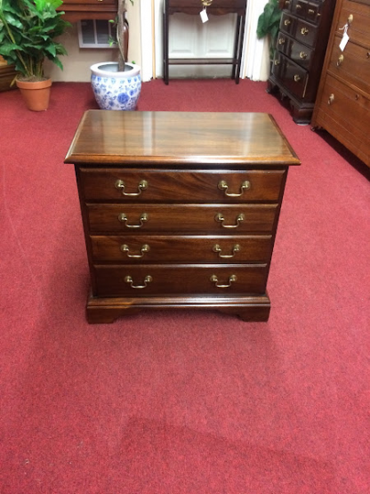 Small Mahogany Four Drawer Chest