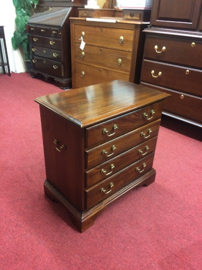 Small Mahogany Four Drawer Chest