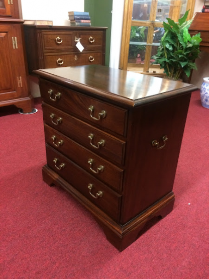 Small Mahogany Four Drawer Chest